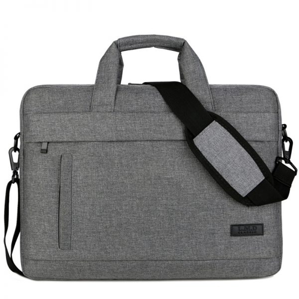 Laptop Tasche Umhängetaschen Schultertaschen Grau
